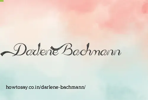 Darlene Bachmann