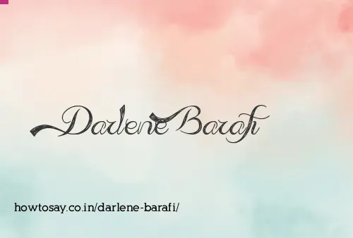 Darlene Barafi