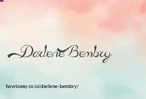 Darlene Bembry