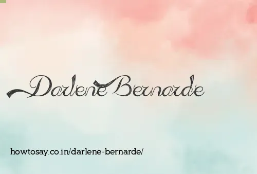Darlene Bernarde