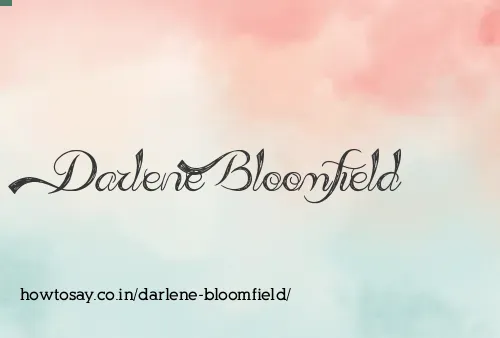 Darlene Bloomfield
