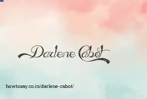 Darlene Cabot