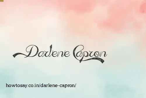 Darlene Capron