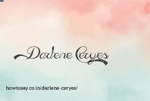 Darlene Ceryes