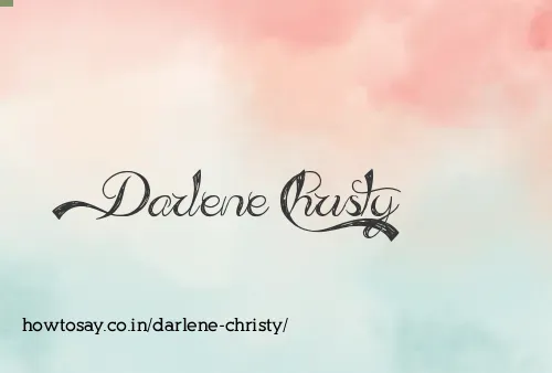 Darlene Christy
