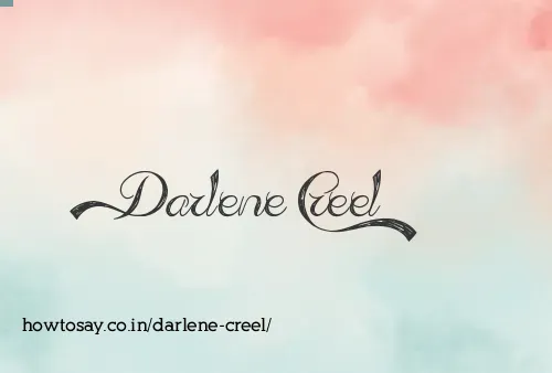 Darlene Creel