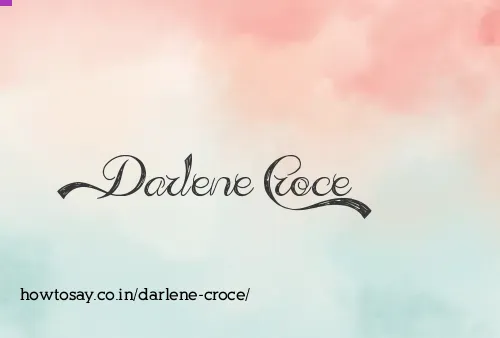 Darlene Croce