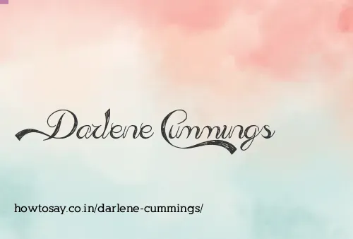 Darlene Cummings