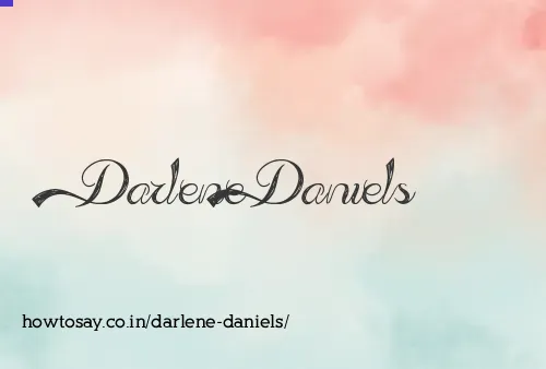 Darlene Daniels