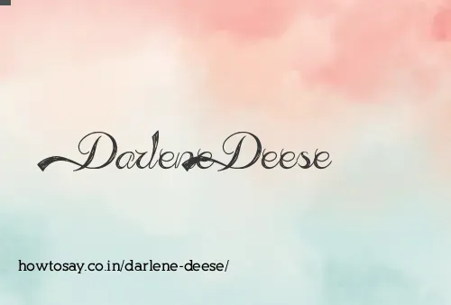 Darlene Deese
