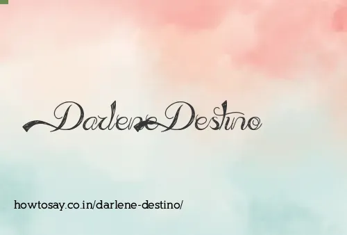 Darlene Destino
