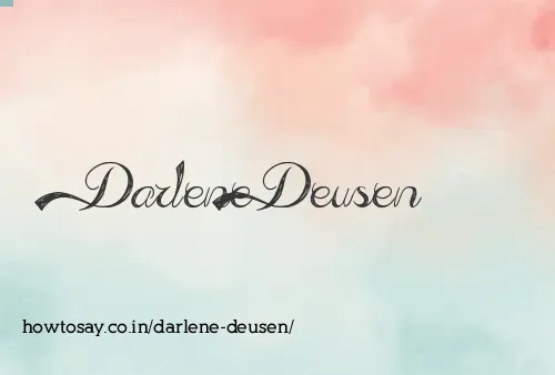 Darlene Deusen