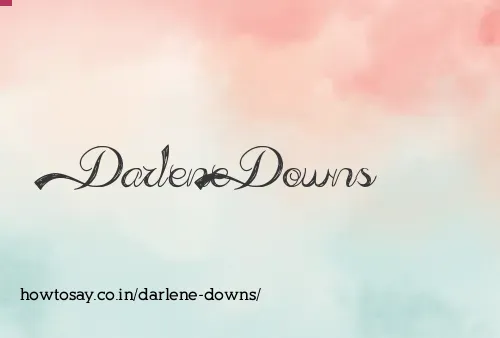 Darlene Downs