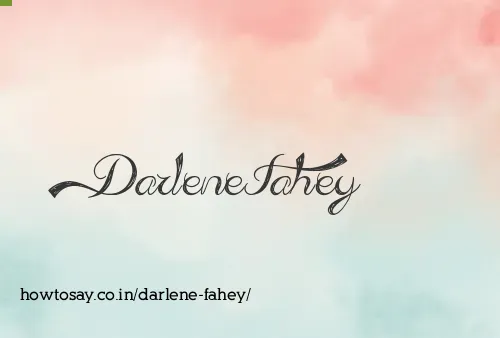 Darlene Fahey