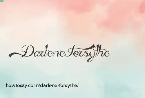 Darlene Forsythe