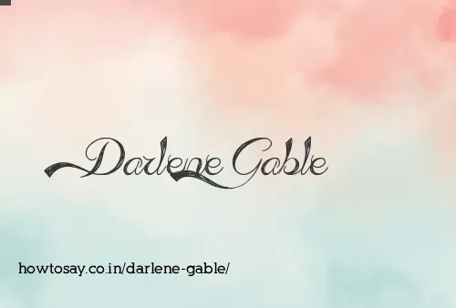 Darlene Gable