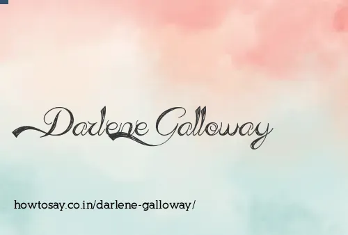 Darlene Galloway