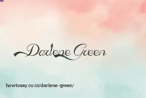 Darlene Green