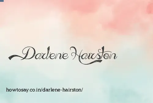 Darlene Hairston