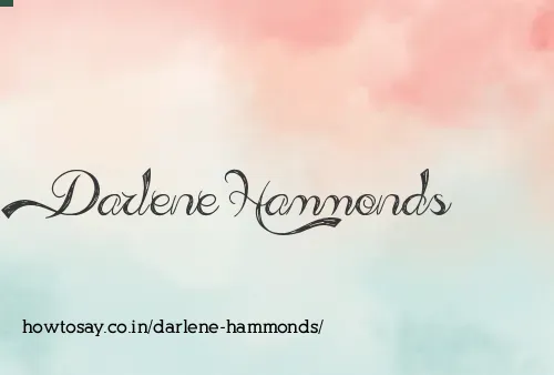 Darlene Hammonds