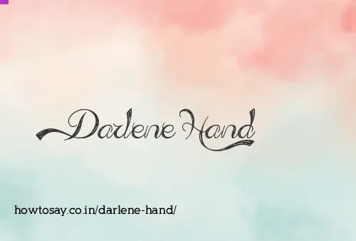 Darlene Hand