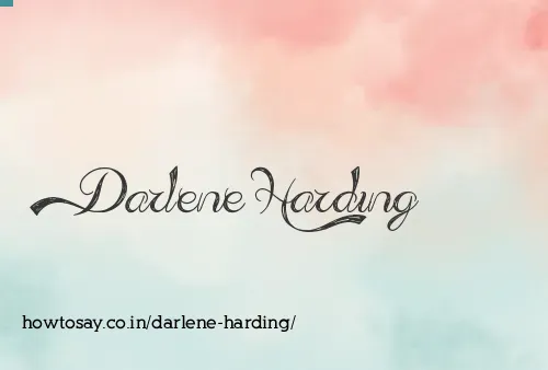 Darlene Harding