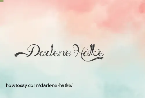 Darlene Hatke