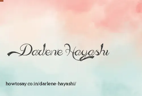 Darlene Hayashi