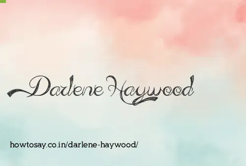 Darlene Haywood