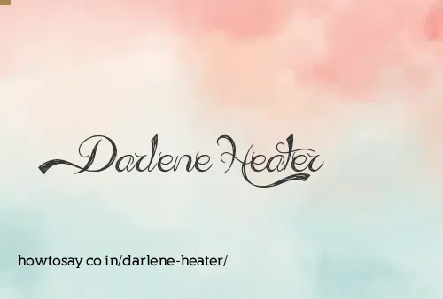 Darlene Heater