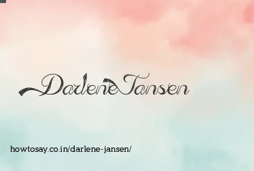 Darlene Jansen