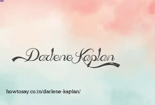 Darlene Kaplan
