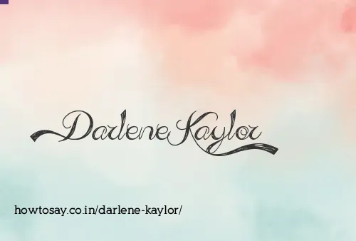 Darlene Kaylor