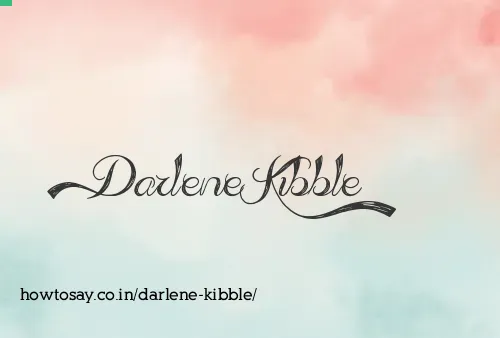 Darlene Kibble