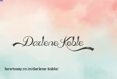 Darlene Koble