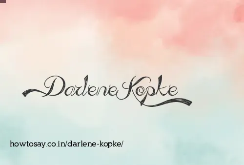Darlene Kopke
