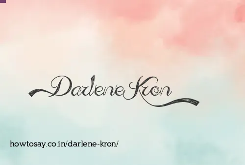 Darlene Kron
