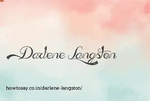 Darlene Langston