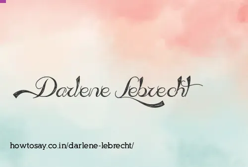 Darlene Lebrecht