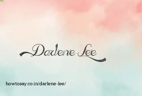Darlene Lee