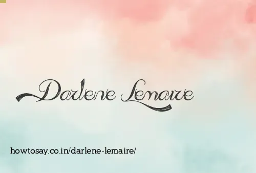 Darlene Lemaire