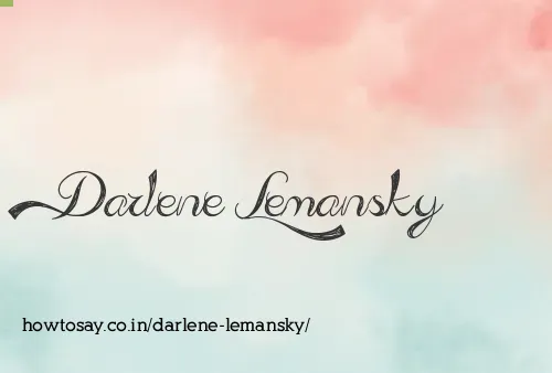 Darlene Lemansky