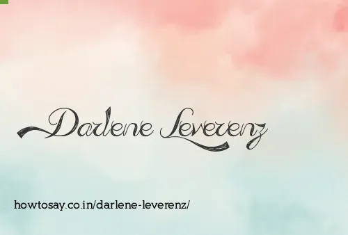 Darlene Leverenz