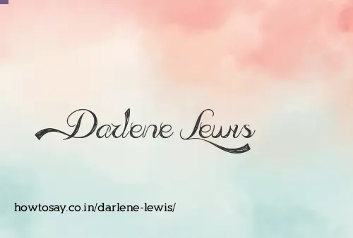Darlene Lewis