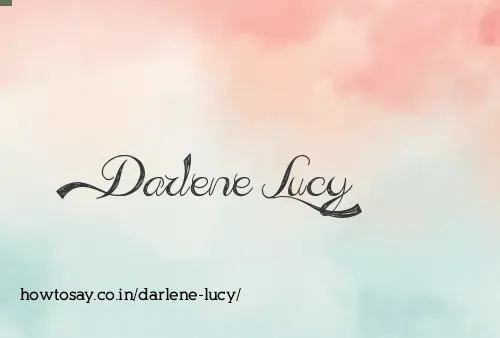 Darlene Lucy