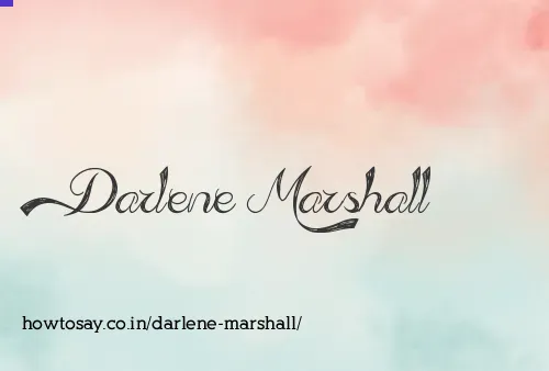 Darlene Marshall