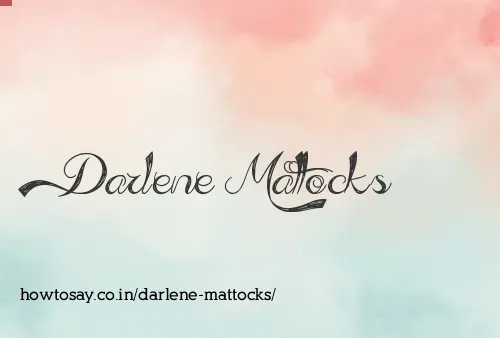 Darlene Mattocks