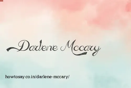 Darlene Mccary