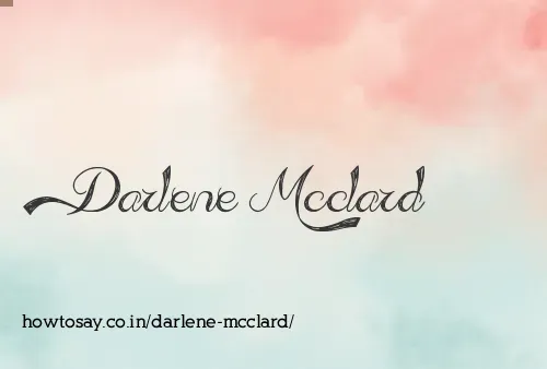 Darlene Mcclard