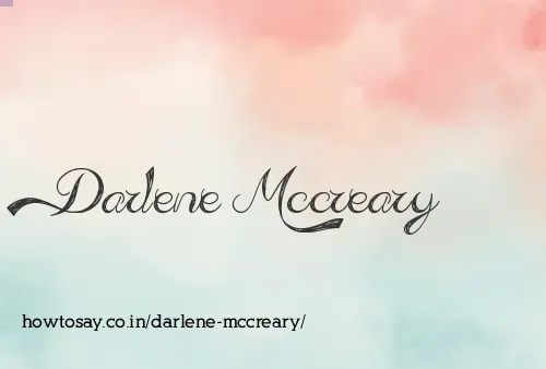 Darlene Mccreary
